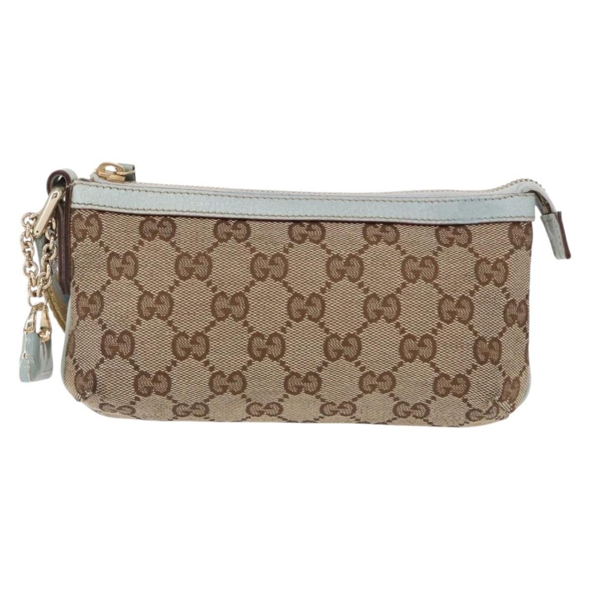 Gucci Gucci Jolicouer Wristlet Pouch GG Canvas Size ONE SIZE - 13 Thumbnail