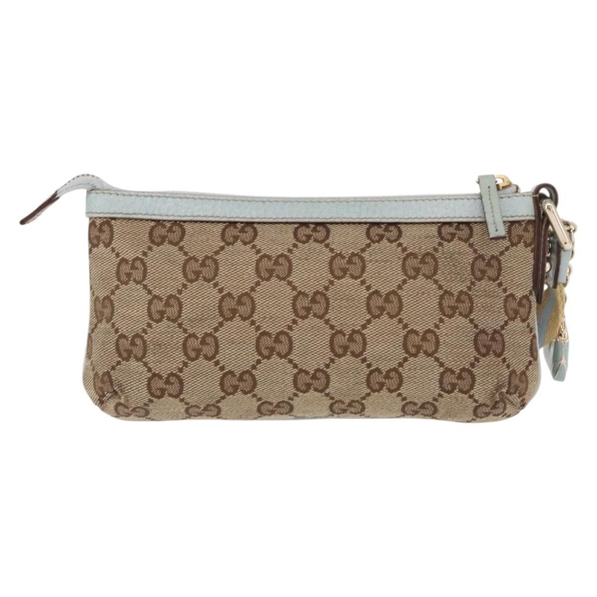Gucci Gucci Jolicouer Wristlet Pouch GG Canvas Size ONE SIZE - 2 Thumbnail