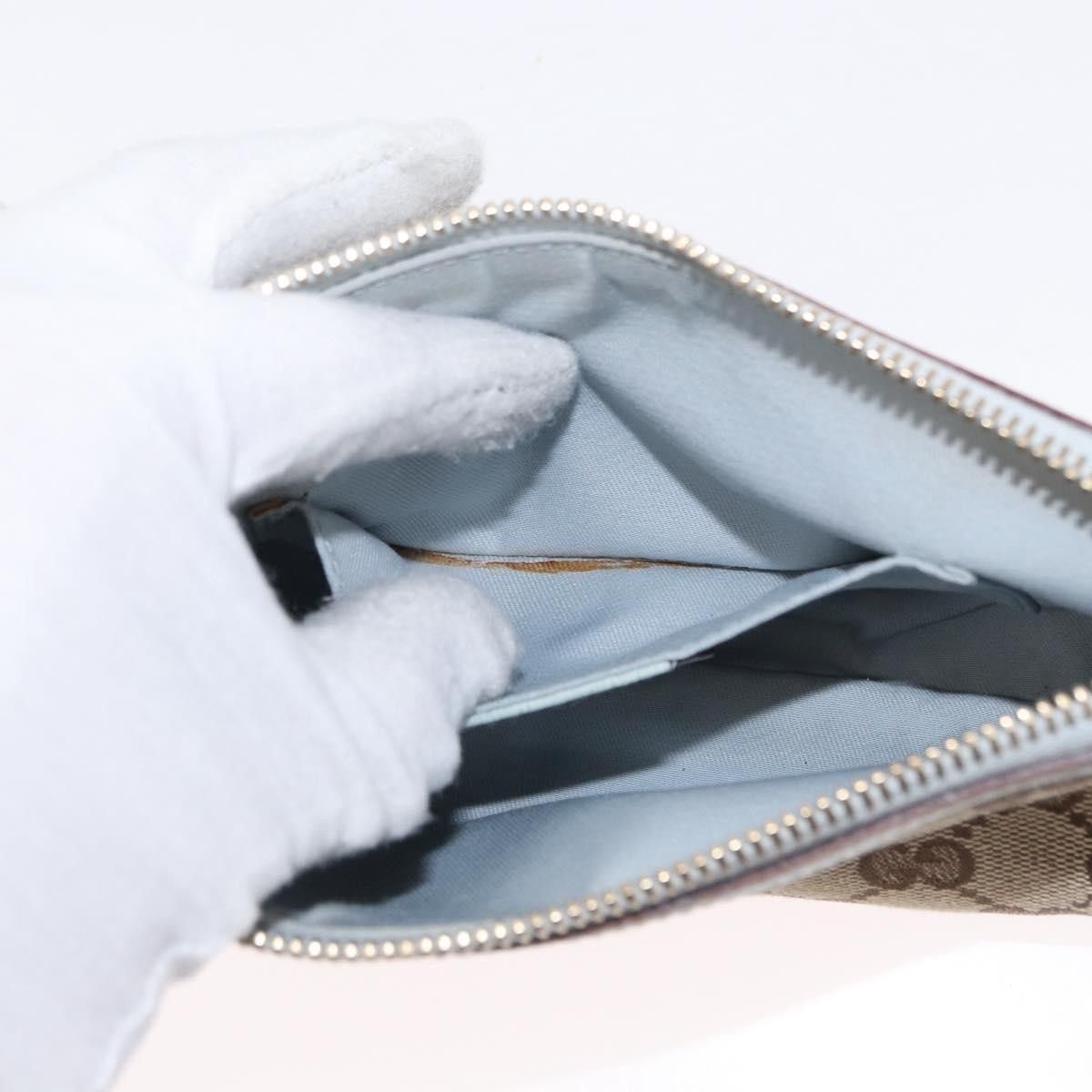 Gucci Gucci Jolicouer Wristlet Pouch GG Canvas Size ONE SIZE - 15 Thumbnail