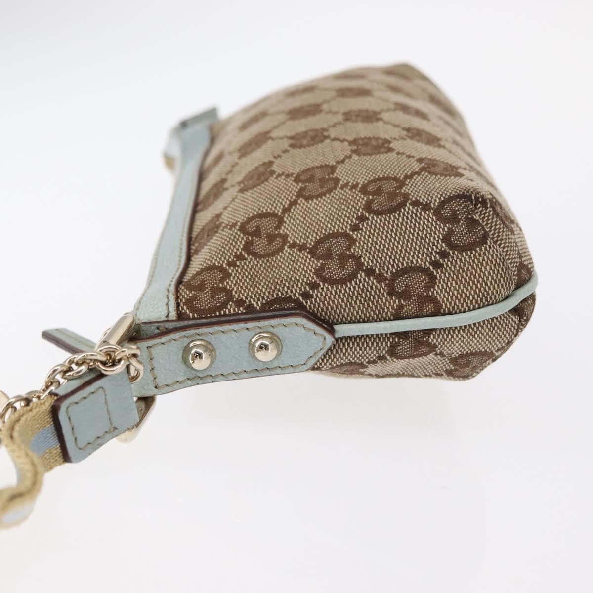 Gucci Gucci Jolicouer Wristlet Pouch GG Canvas Size ONE SIZE - 4 Thumbnail