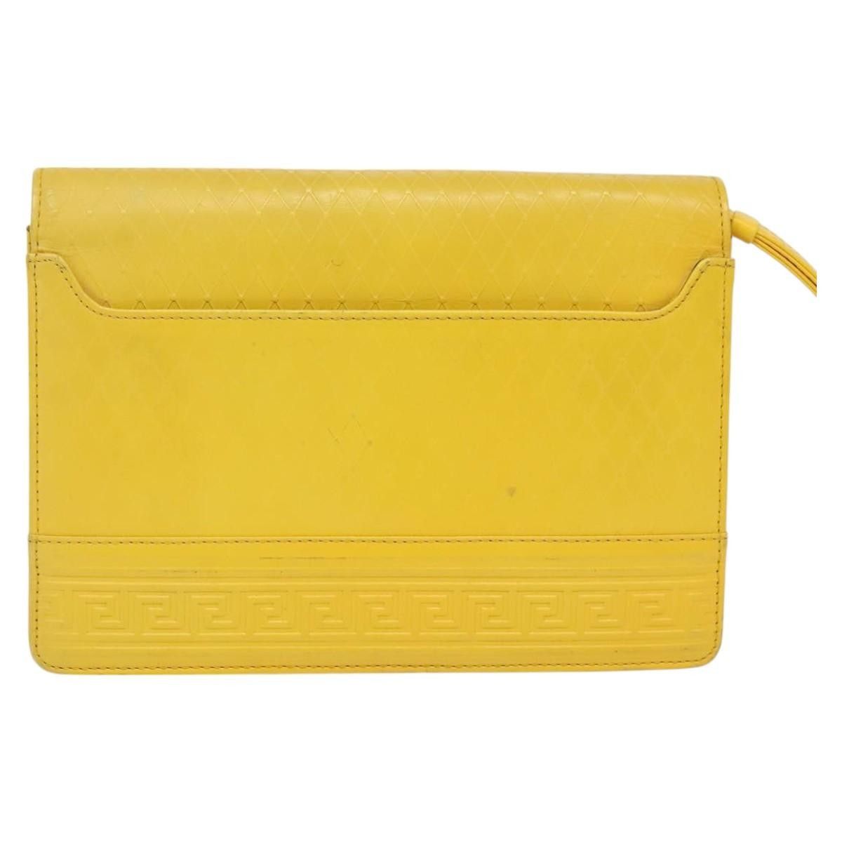 Versace Versace Wristlet Pouch Leather Size ONE SIZE - 2 Thumbnail