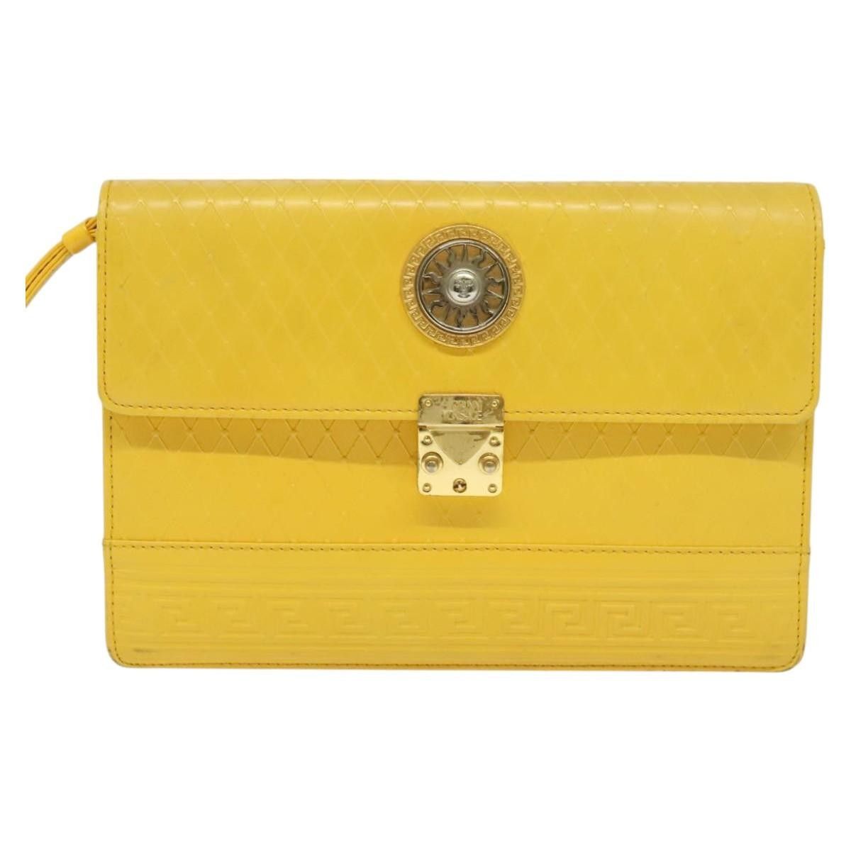 Versace Versace Wristlet Pouch Leather Size ONE SIZE - 15 Thumbnail