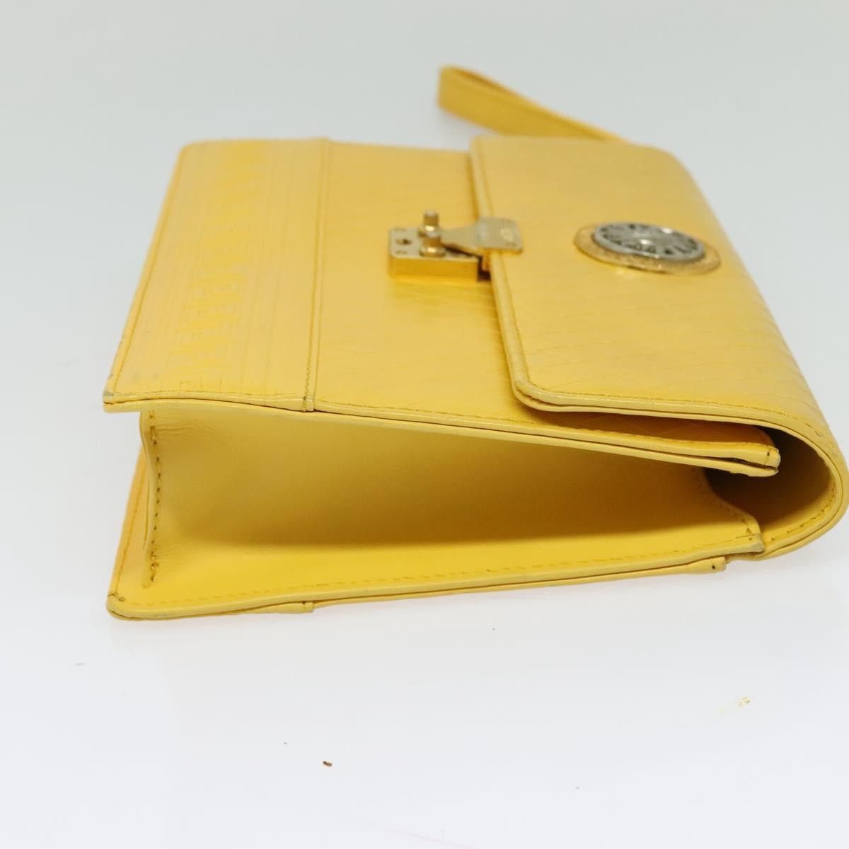 Versace Versace Wristlet Pouch Leather Size ONE SIZE - 4 Thumbnail