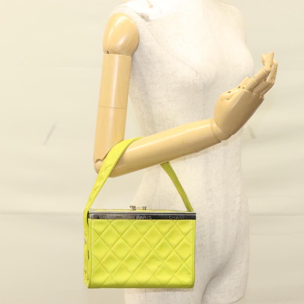 Chanel Chanel Vintage Metal Box Bag Quilted Lambskin Size ONE SIZE - 15 Thumbnail