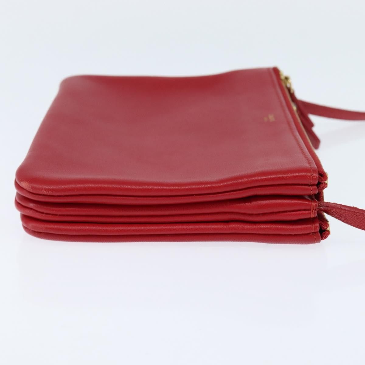 Celine Celine Trio Crossbody Bag Leather Size ONE SIZE - 4 Thumbnail