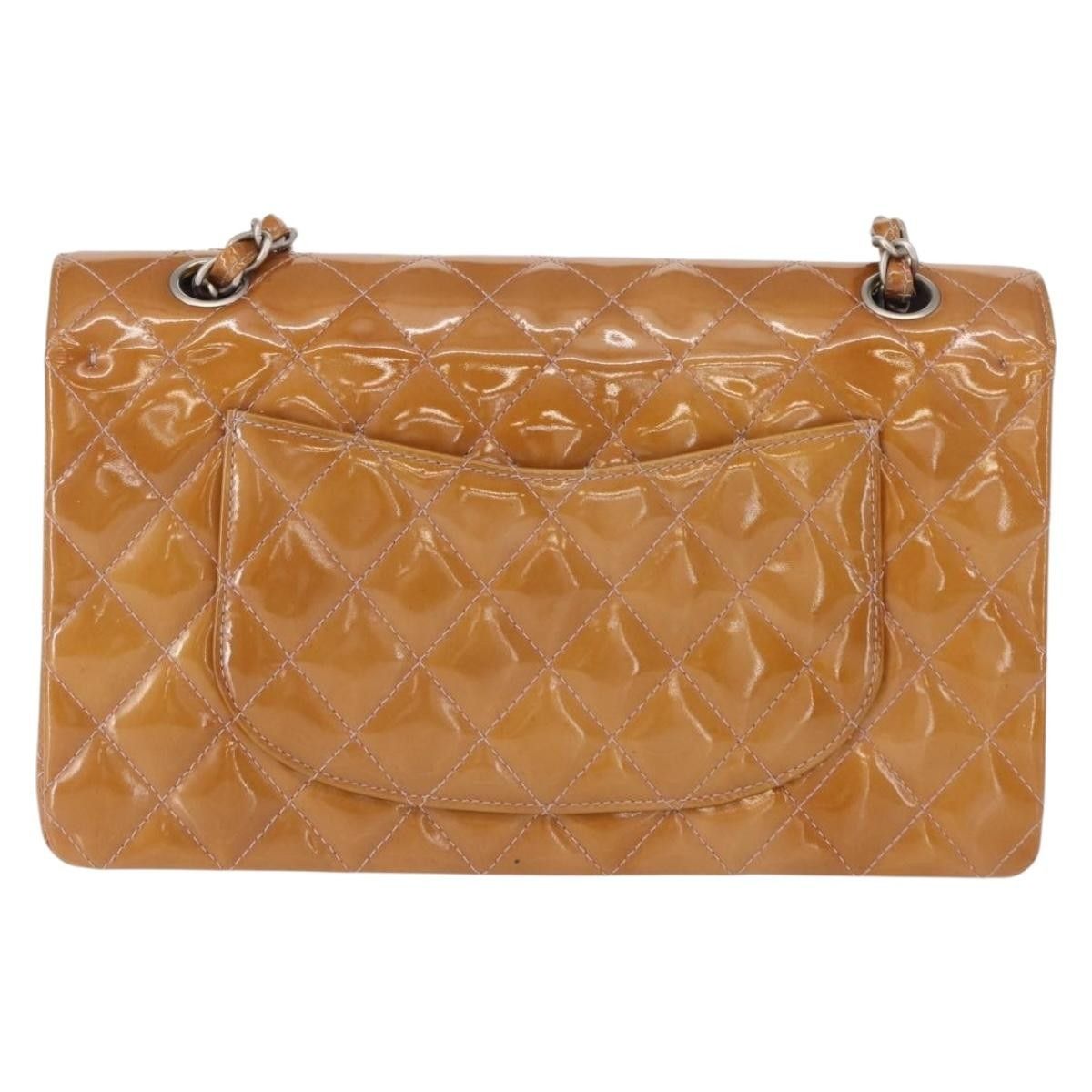 Chanel Chanel Vintage Classic Double Flap Bag Quilted Patent Size ONE SIZE - 2 Thumbnail