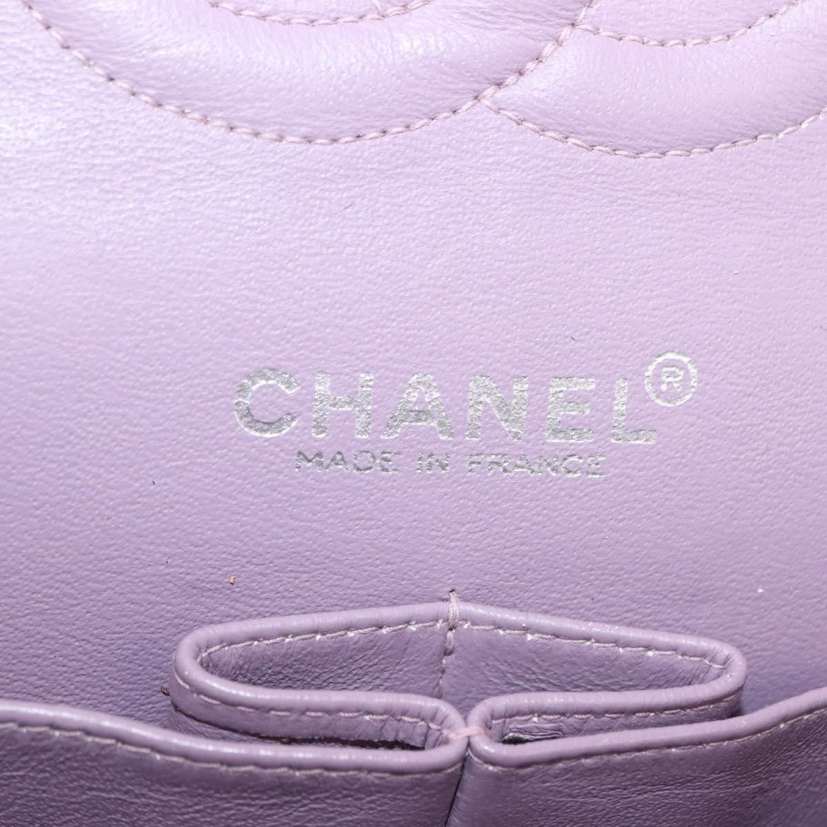 Chanel Chanel Vintage Classic Double Flap Bag Quilted Patent Size ONE SIZE - 6 Thumbnail