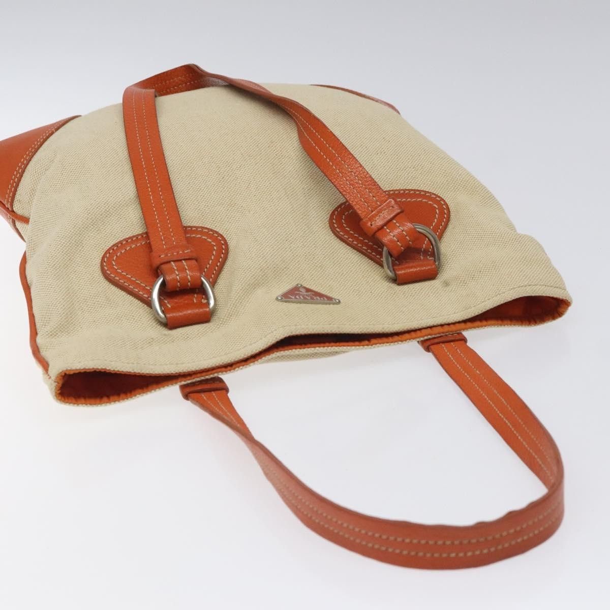 Prada Prada Vintage Handbag Canvas and Leather Size ONE SIZE - 15 Thumbnail