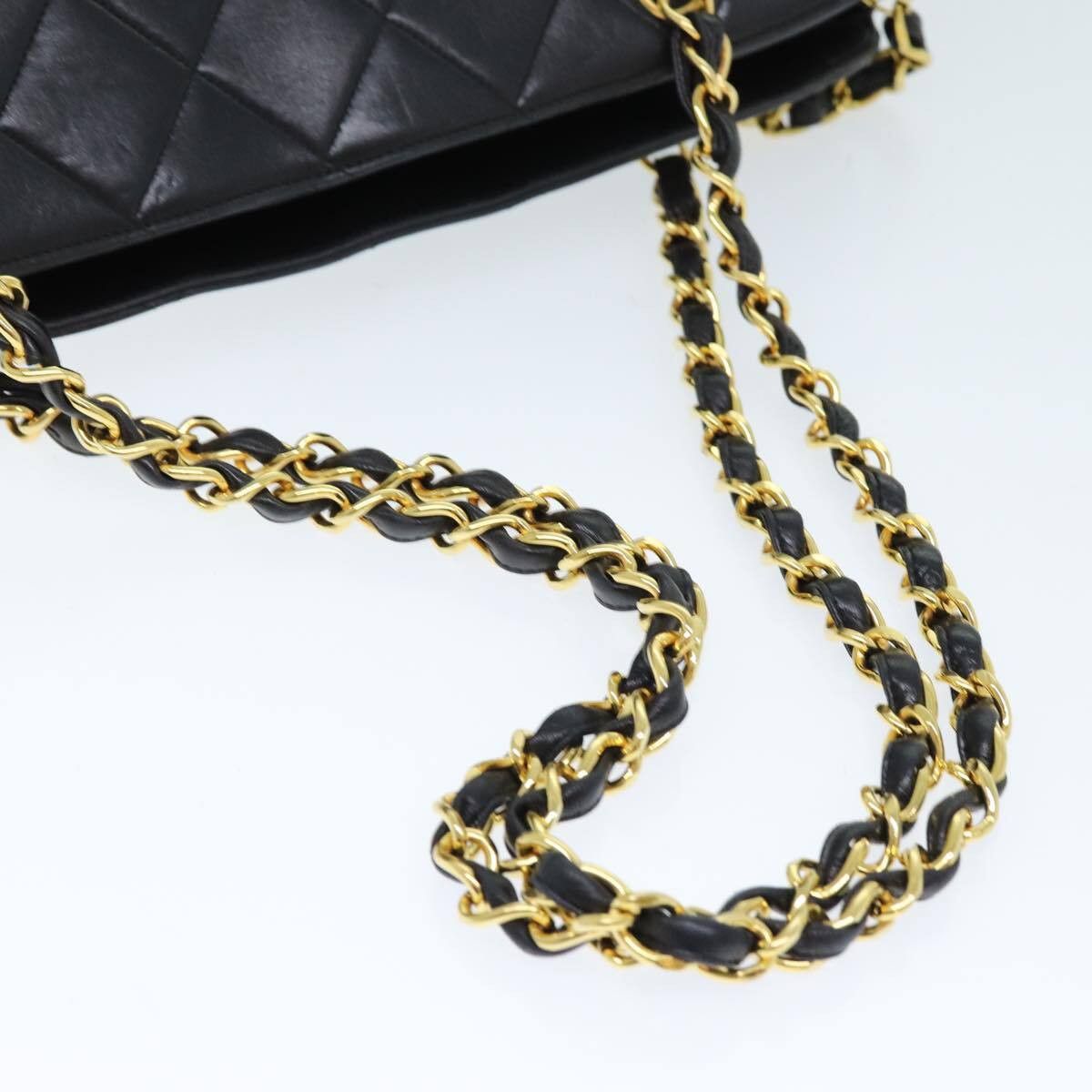 Chanel Chanel Vintage Chain Shoulder Bag Quilted Lambskin Size ONE SIZE - 8 Thumbnail