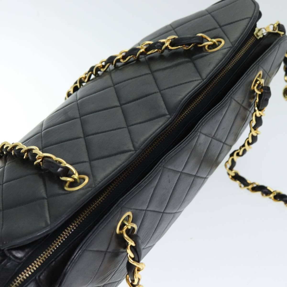 Chanel Chanel Vintage Chain Shoulder Bag Quilted Lambskin Size ONE SIZE - 18 Thumbnail