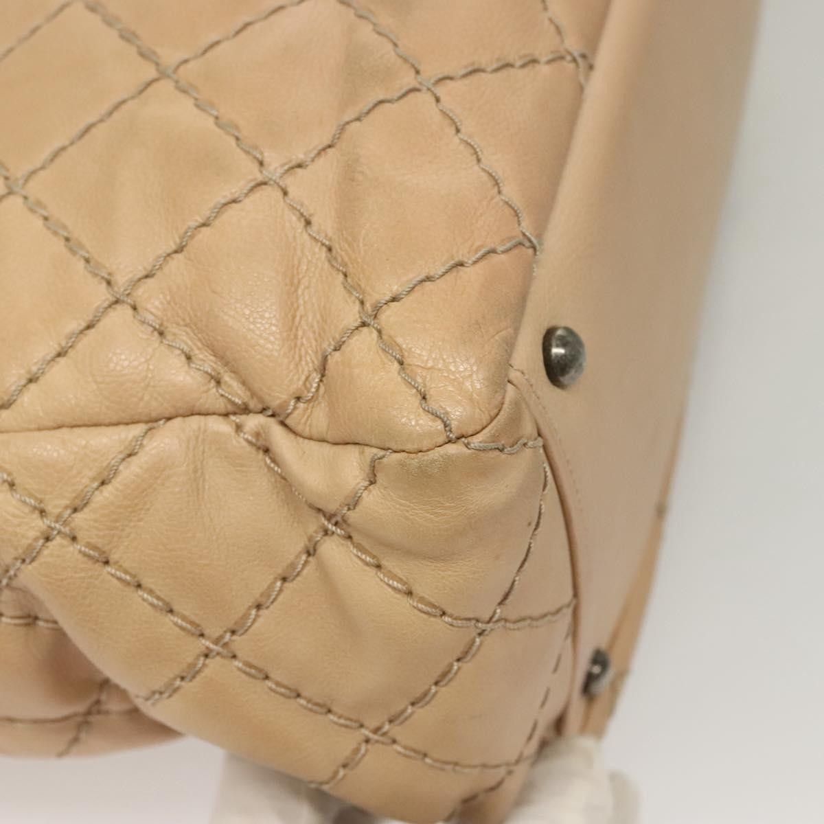 Chanel Chanel Petite Shopping Tote Quilted Calfskin Size ONE SIZE - 11 Thumbnail