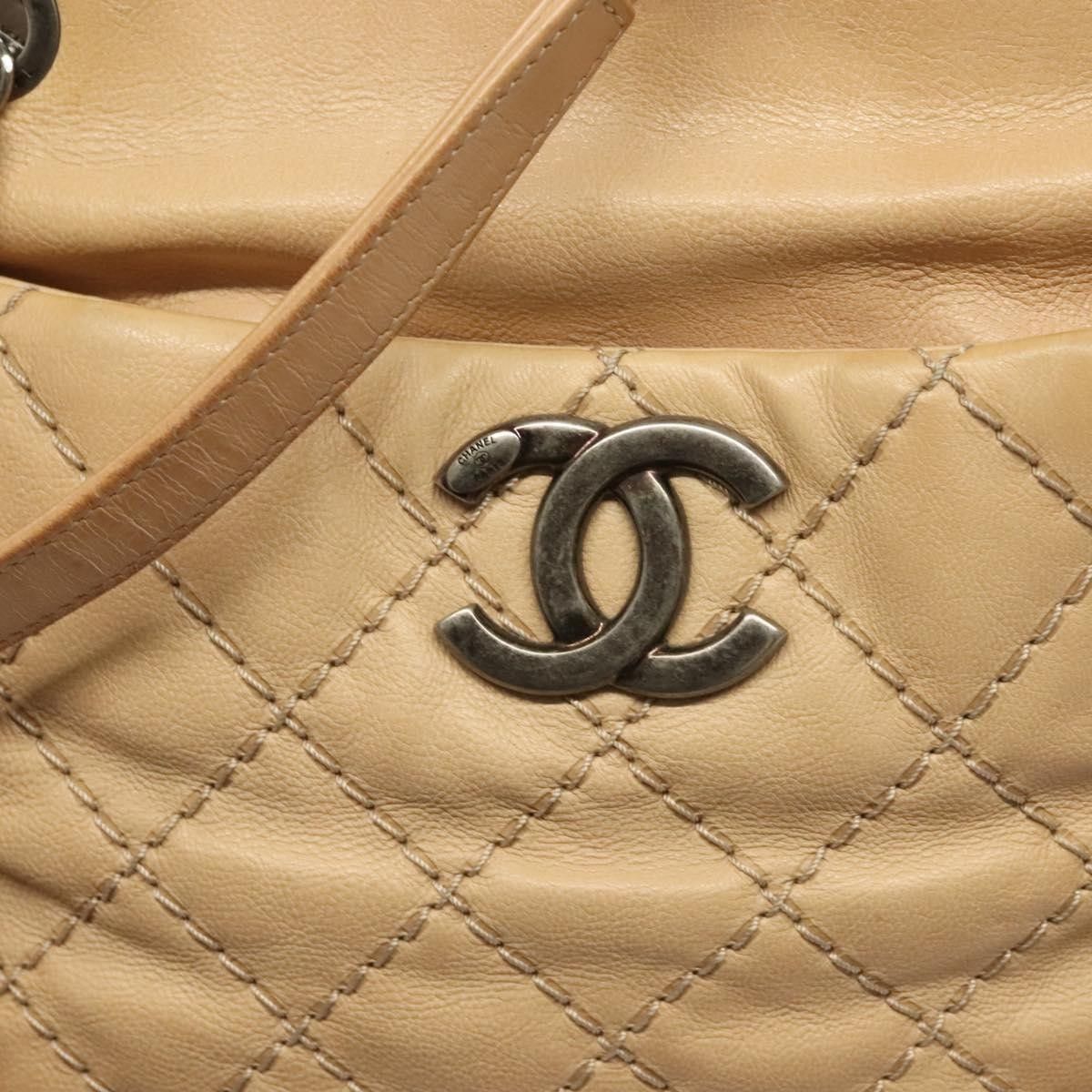 Chanel Chanel Petite Shopping Tote Quilted Calfskin Size ONE SIZE - 14 Thumbnail