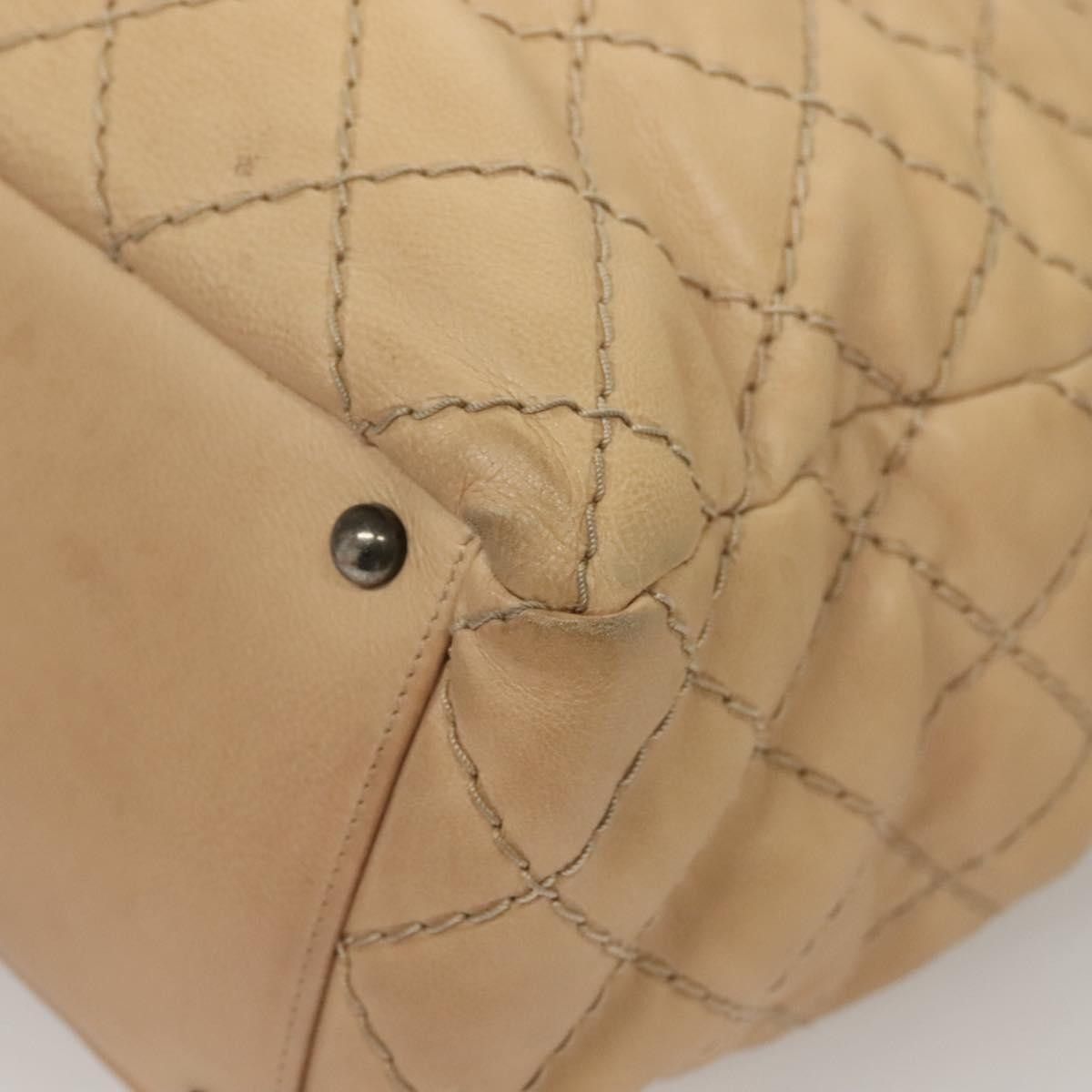 Chanel Chanel Petite Shopping Tote Quilted Calfskin Size ONE SIZE - 10 Thumbnail