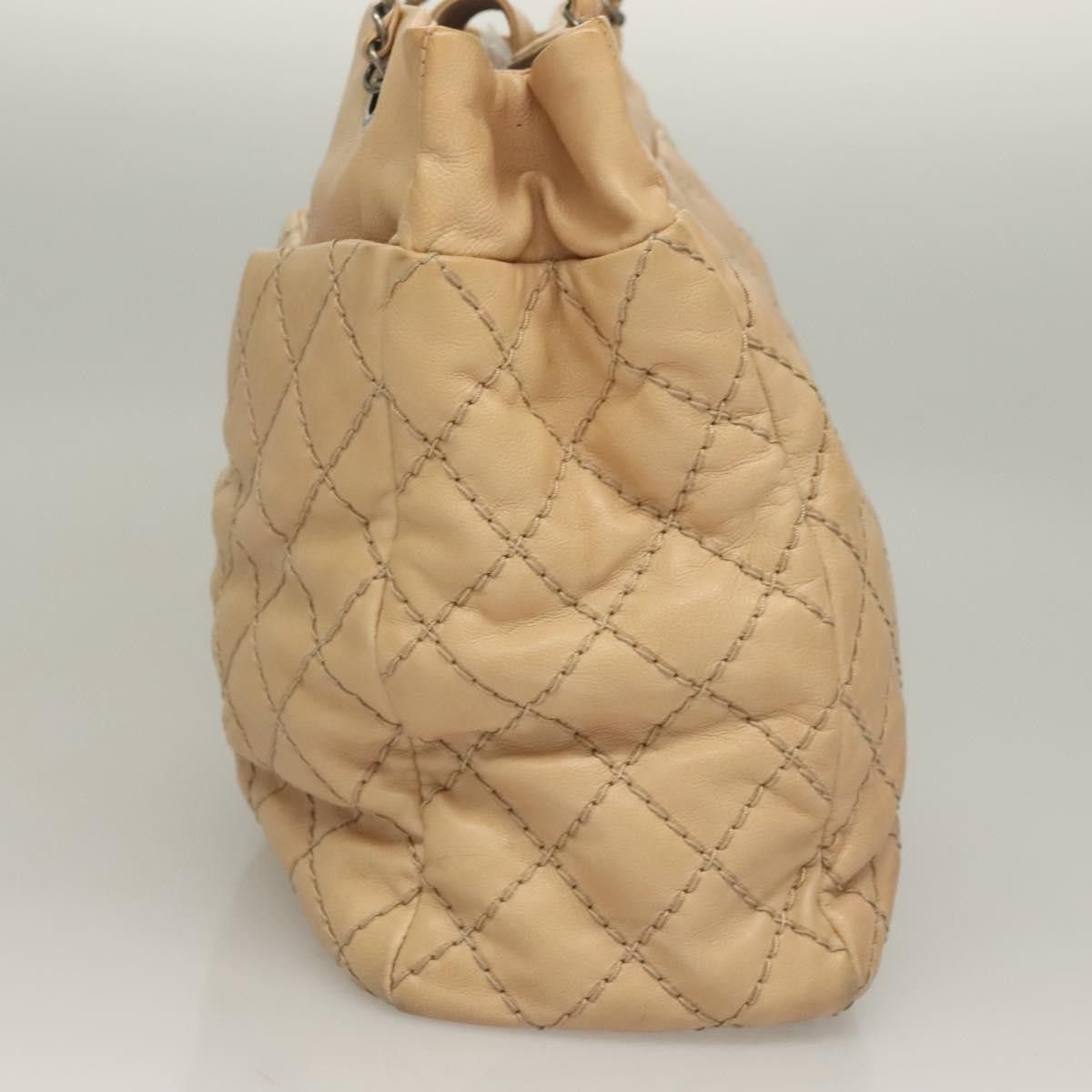 Chanel Chanel Petite Shopping Tote Quilted Calfskin Size ONE SIZE - 3 Thumbnail