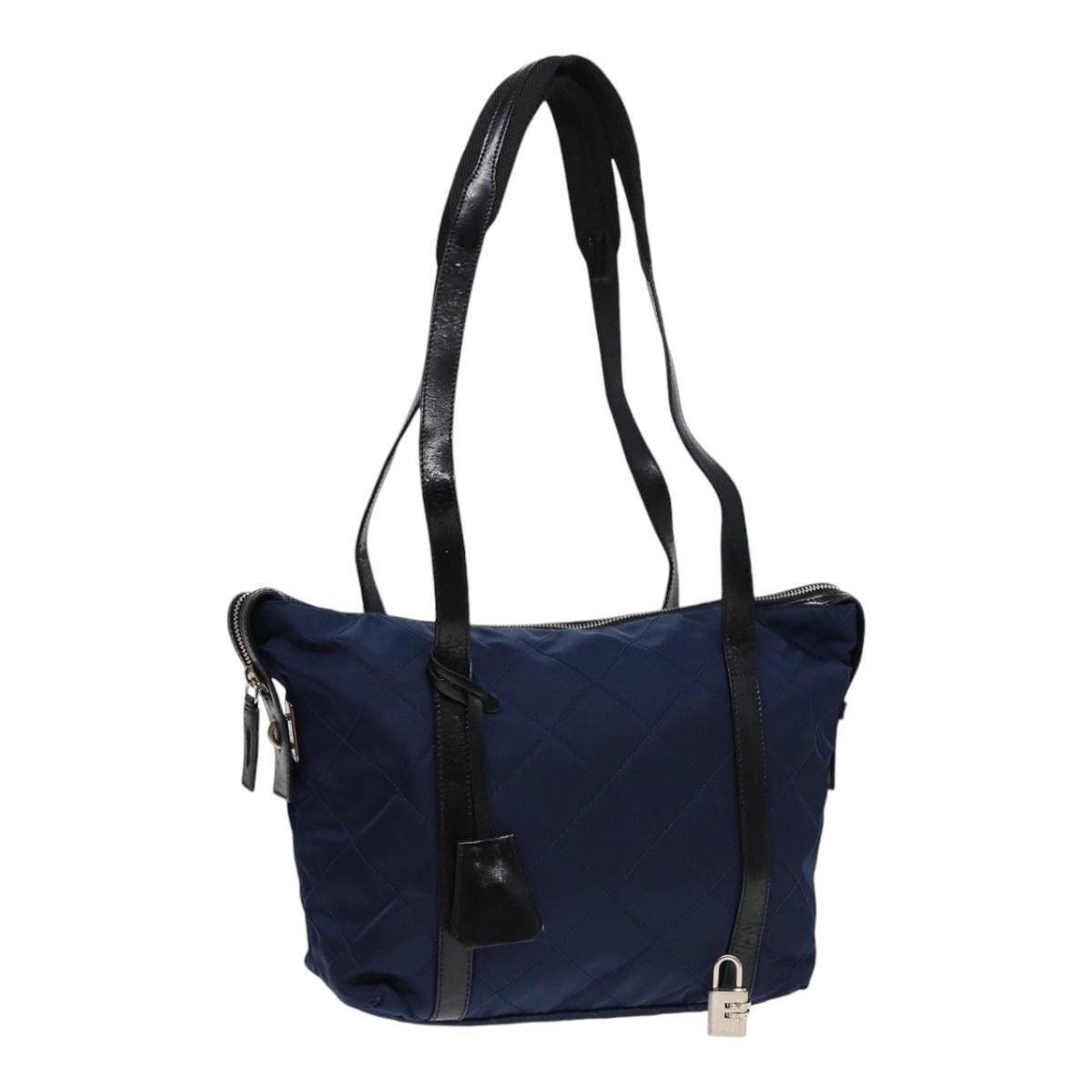 Prada Prada Vintage Shoulder Bag Quilted Tessuto Size ONE SIZE - 19 Thumbnail