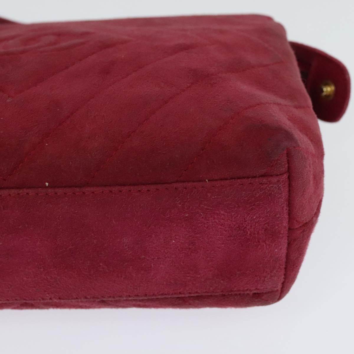 Chanel Chanel Vintage Diamond CC Camera Bag Quilted Suede Size ONE SIZE - 9 Thumbnail