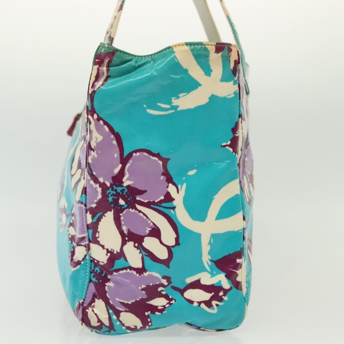 Chanel Chanel Vintage Floral Tote Vinyl Size ONE SIZE - 3 Thumbnail