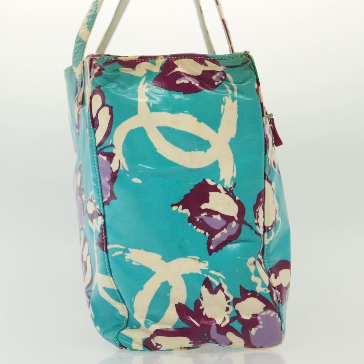 Chanel Chanel Vintage Floral Tote Vinyl Size ONE SIZE - 4 Thumbnail