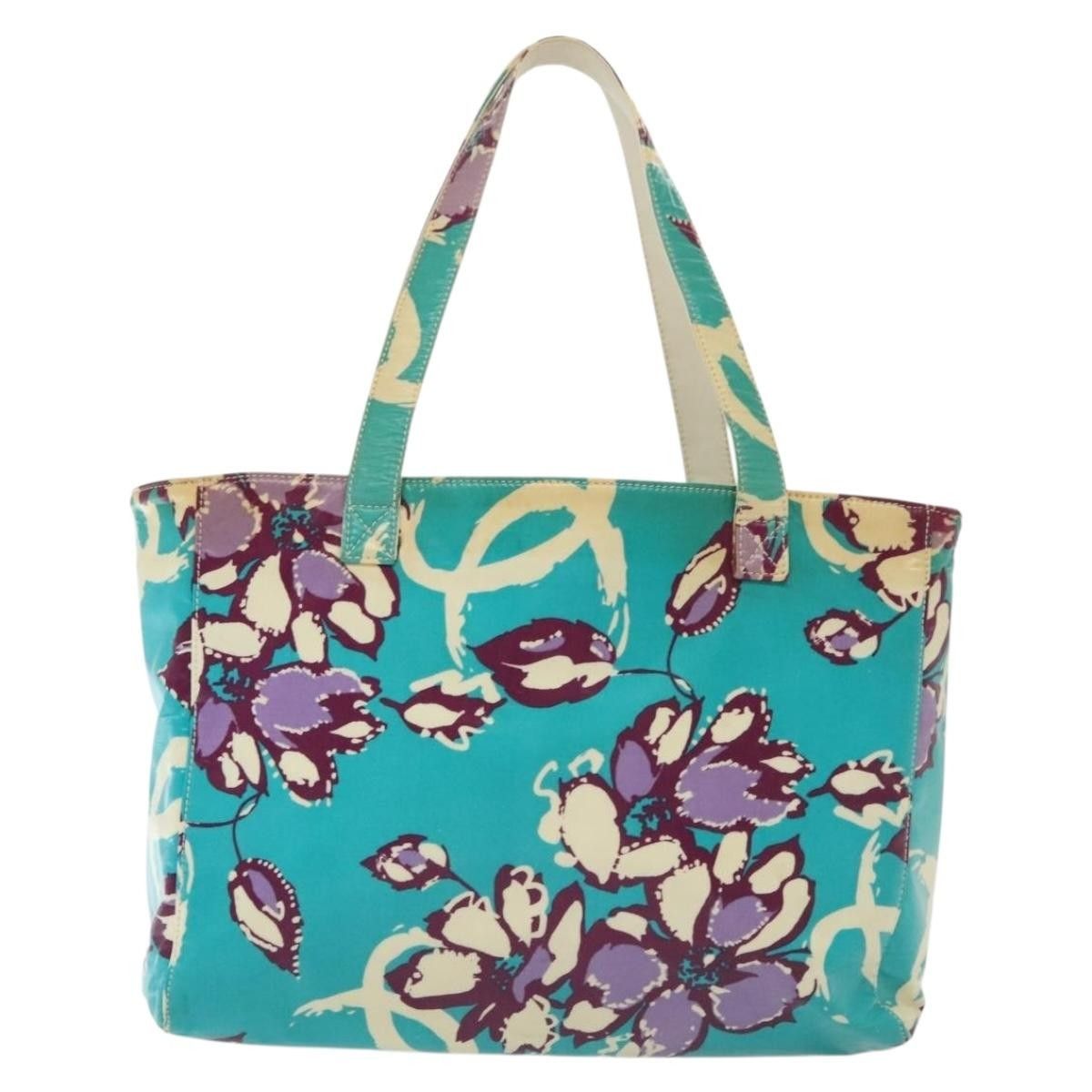 Chanel Chanel Vintage Floral Tote Vinyl Size ONE SIZE - 2 Thumbnail