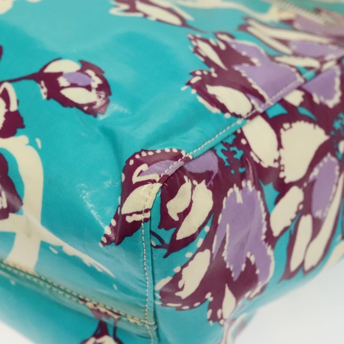 Chanel Chanel Vintage Floral Tote Vinyl Size ONE SIZE - 9 Thumbnail