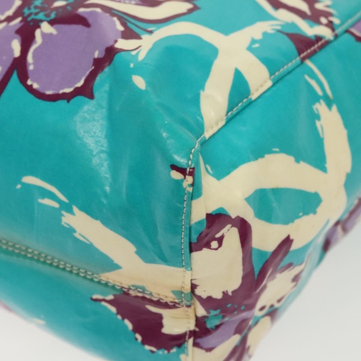 Chanel Chanel Vintage Floral Tote Vinyl Size ONE SIZE - 10 Thumbnail