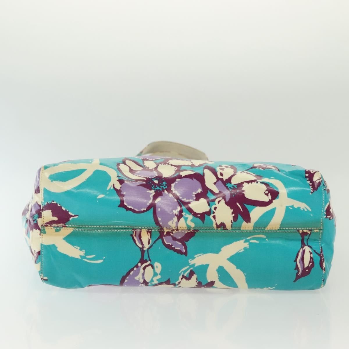 Chanel Chanel Vintage Floral Tote Vinyl Size ONE SIZE - 15 Thumbnail