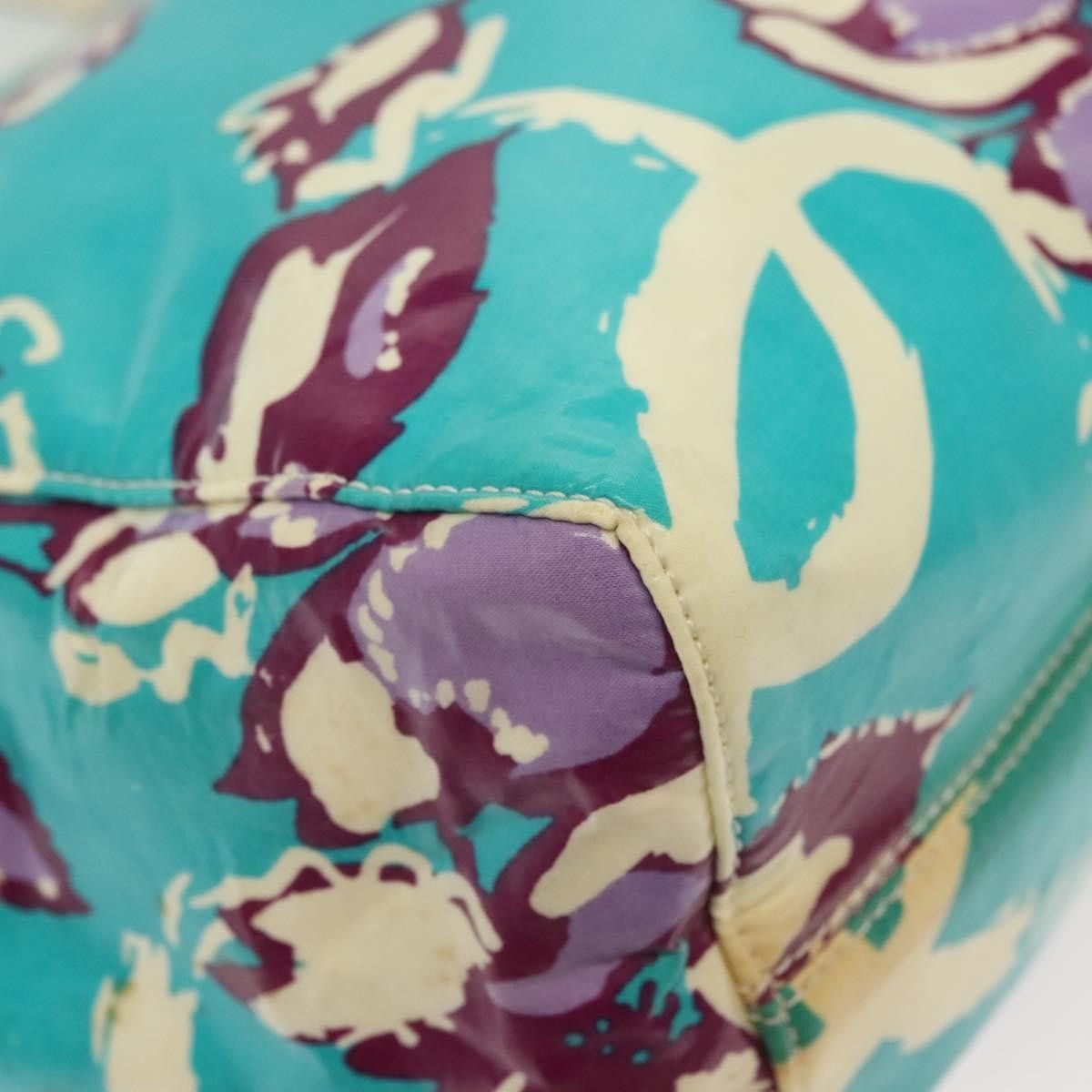 Chanel Chanel Vintage Floral Tote Vinyl Size ONE SIZE - 12 Thumbnail