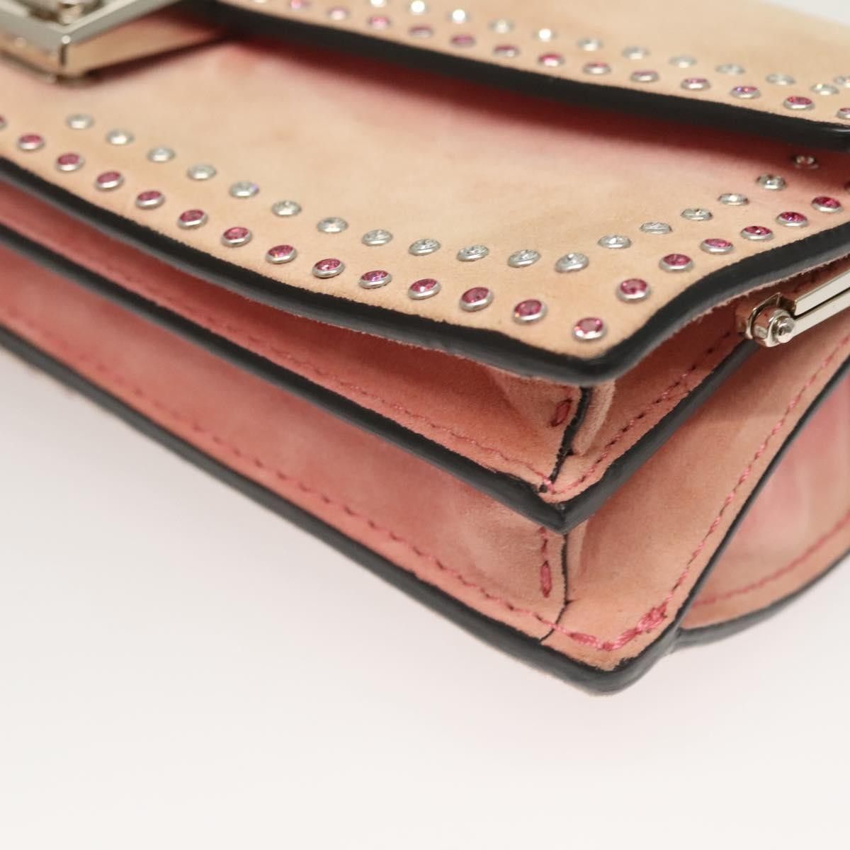 Valentino Valentino Garavani Turnlock Chain Suede Size ONE SIZE - 10 Thumbnail