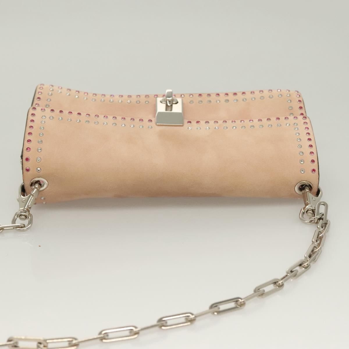 Valentino Valentino Garavani Turnlock Chain Suede Size ONE SIZE - 16 Thumbnail
