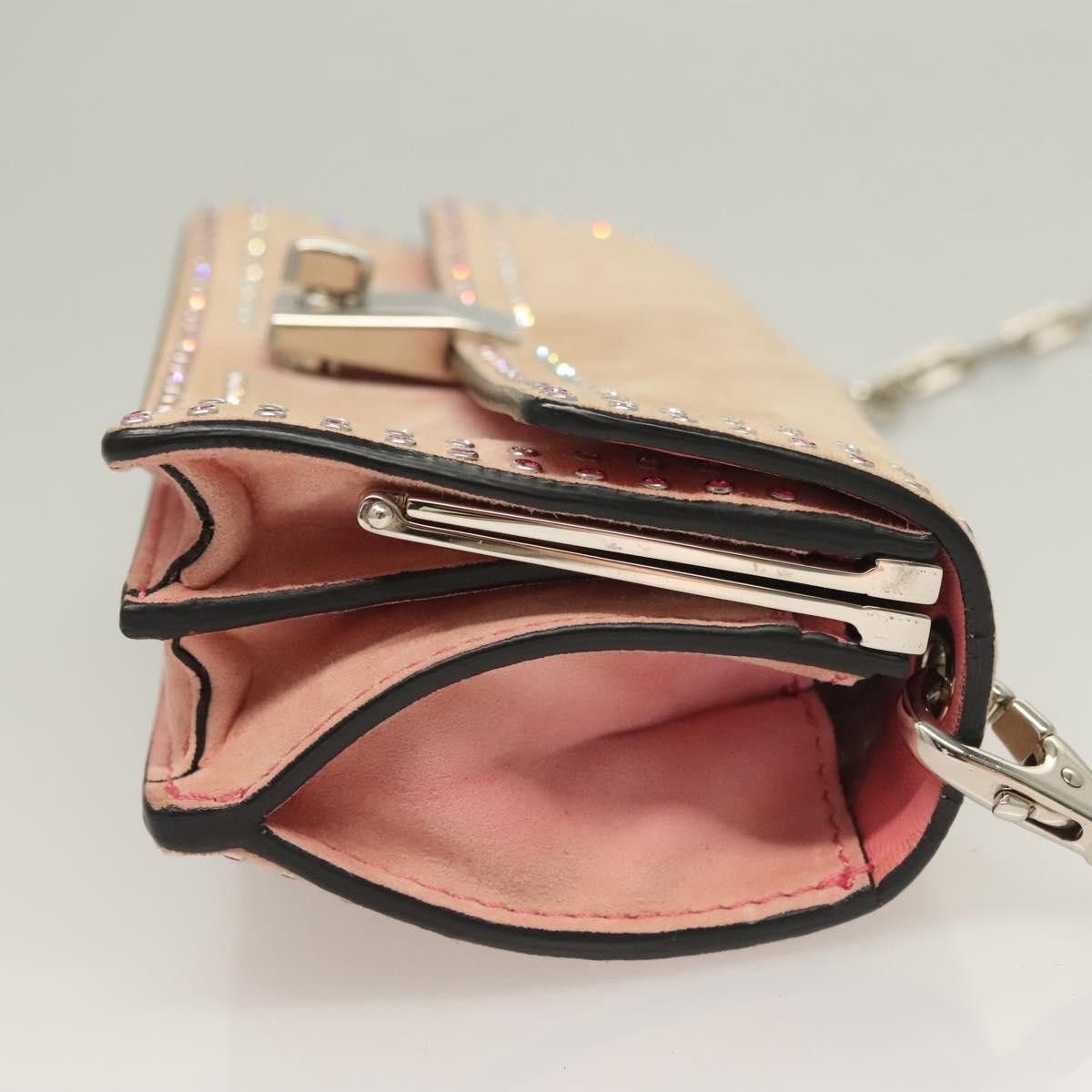 Valentino Valentino Garavani Turnlock Chain Suede Size ONE SIZE - 3 Thumbnail
