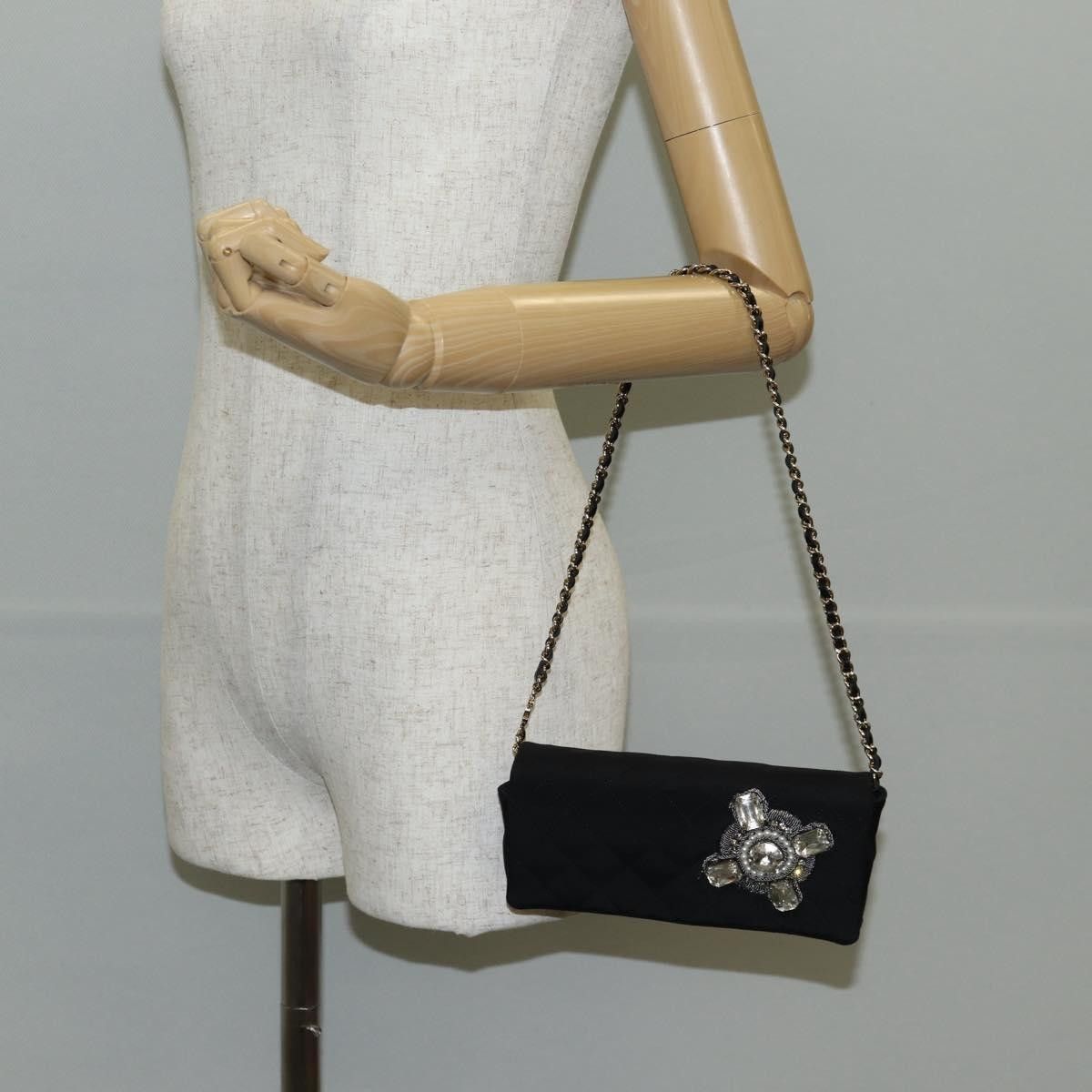 Chanel Chanel Chain Flap Shoulder Bag Quilted Nylon Size ONE SIZE - 15 Thumbnail