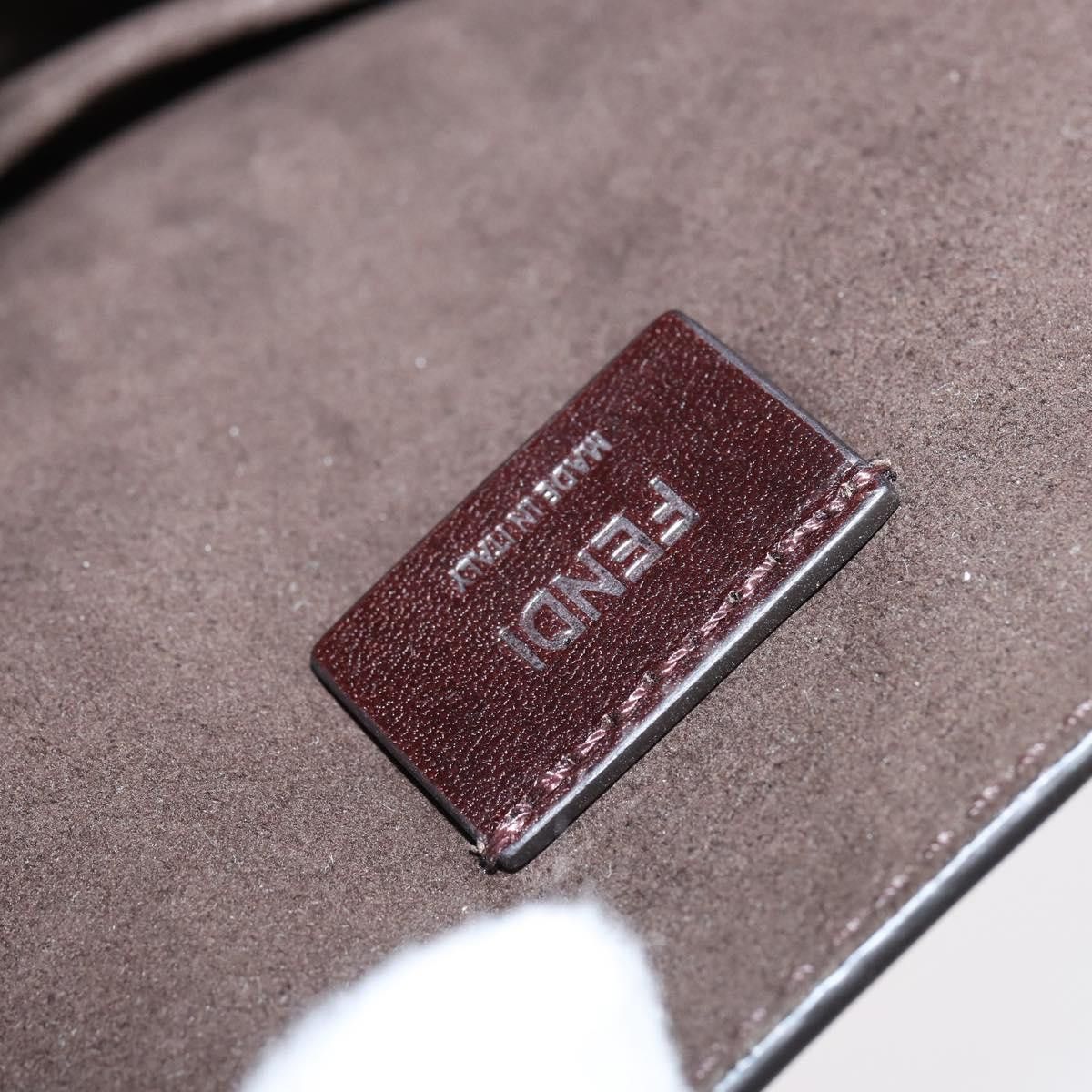 Fendi Fendi Karligraphy Crossbody Bag Patent Size ONE SIZE - 21 Thumbnail