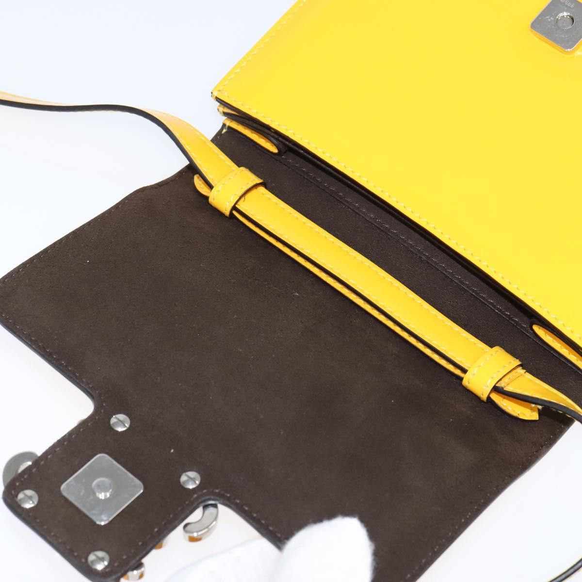 Fendi Fendi Karligraphy Crossbody Bag Patent Size ONE SIZE - 15 Thumbnail
