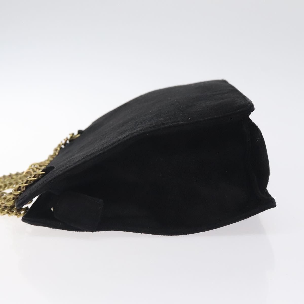 Prada Prada Vintage Chain Handbag Suede Size ONE SIZE - 4 Thumbnail