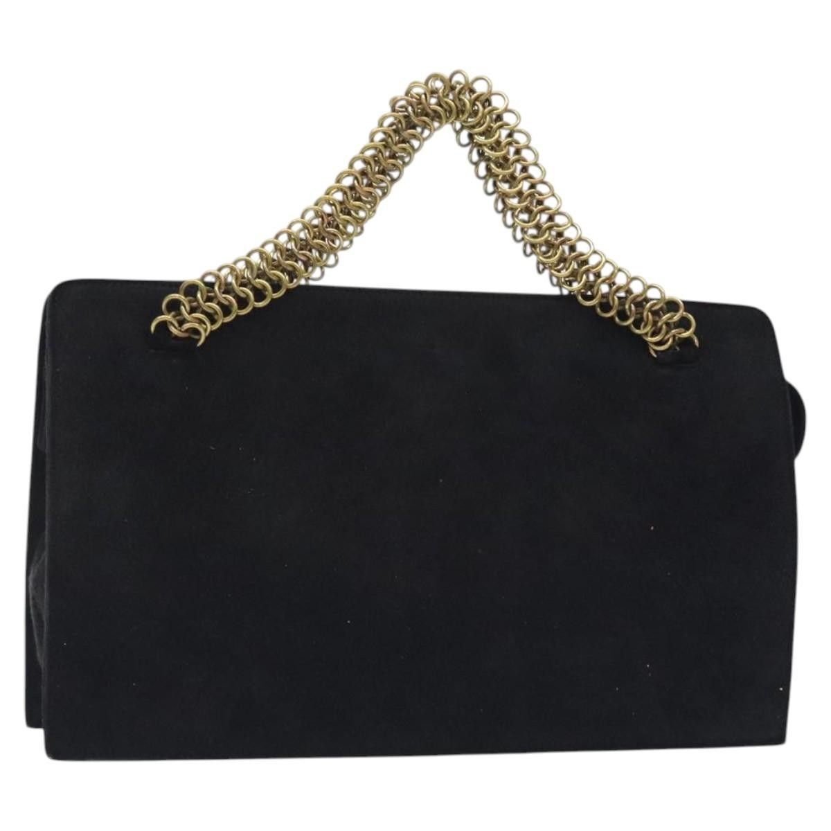 Prada Prada Vintage Chain Handbag Suede Size ONE SIZE - 18 Thumbnail