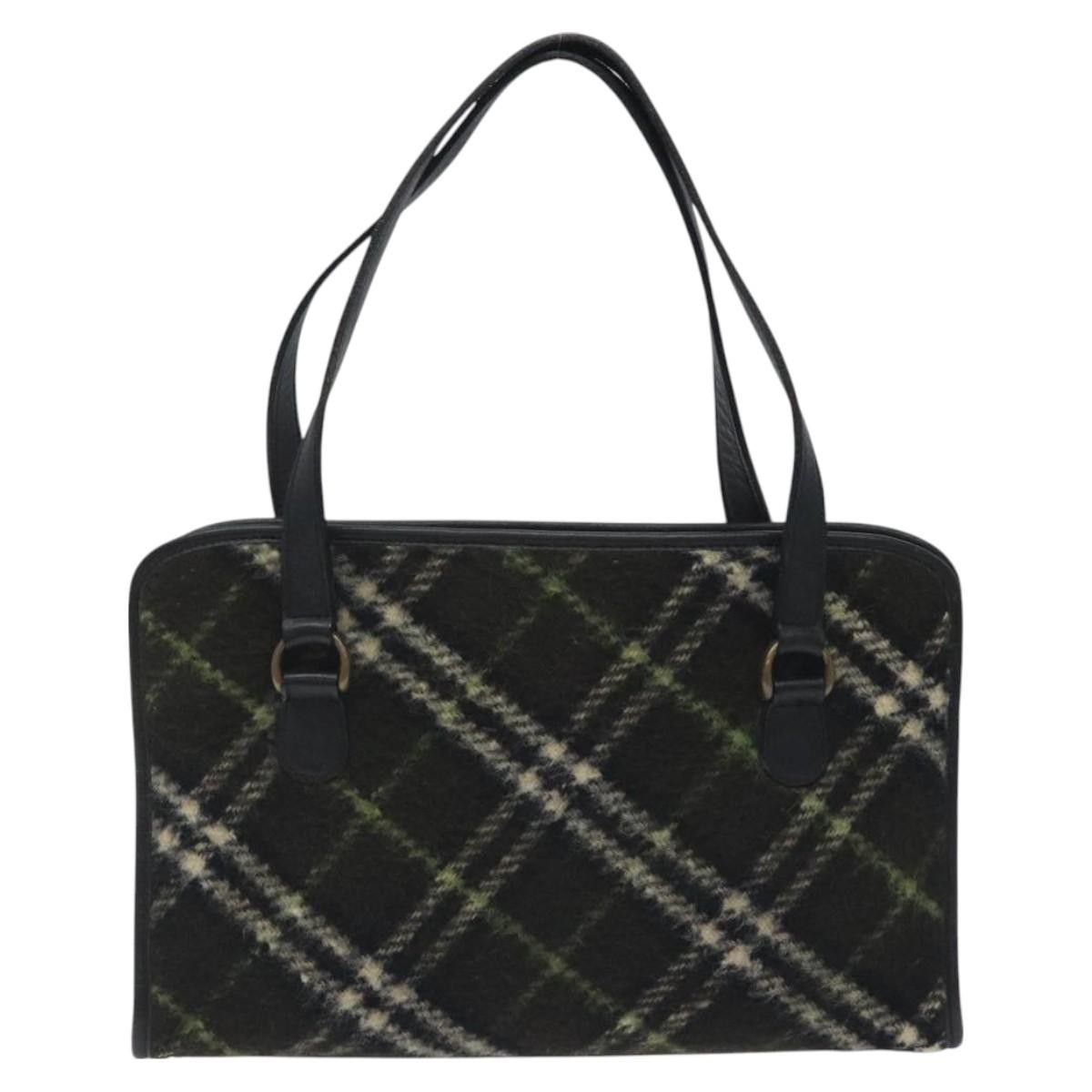 Burberry Burberry Nova Check Handbag Tweed Size ONE SIZE - 17 Thumbnail