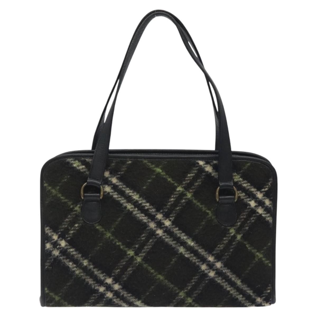 Burberry Burberry Nova Check Handbag Tweed Size ONE SIZE - 2 Thumbnail