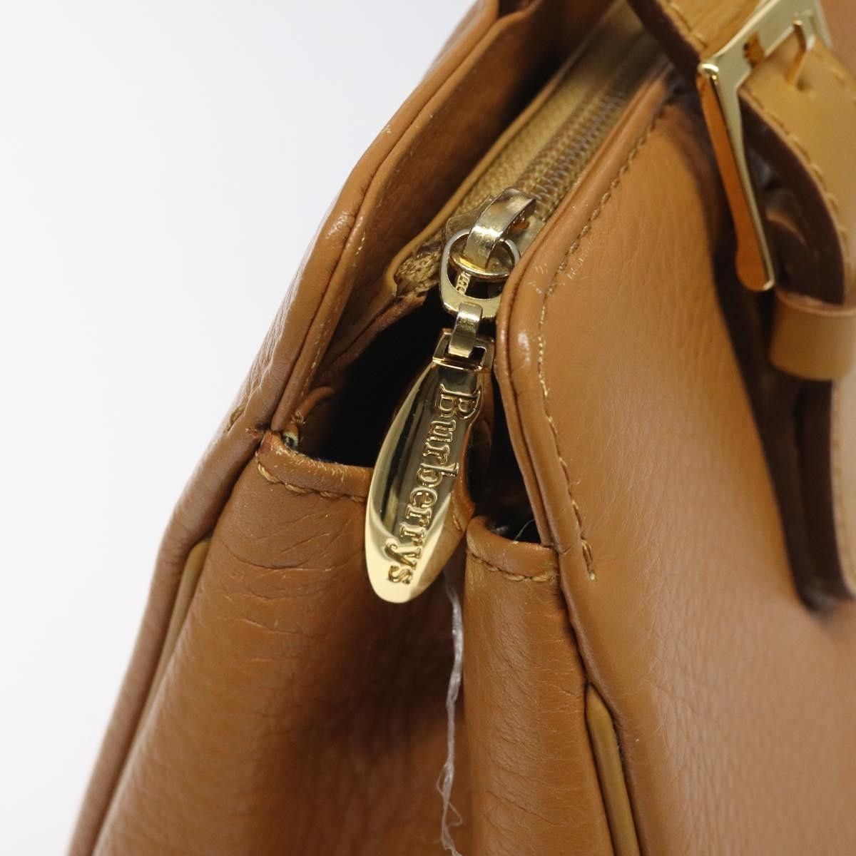 Burberry Burberry Vintage Handbag Leather Size ONE SIZE - 12 Thumbnail