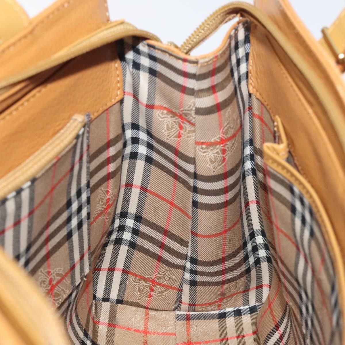 Burberry Burberry Vintage Handbag Leather Size ONE SIZE - 18 Thumbnail