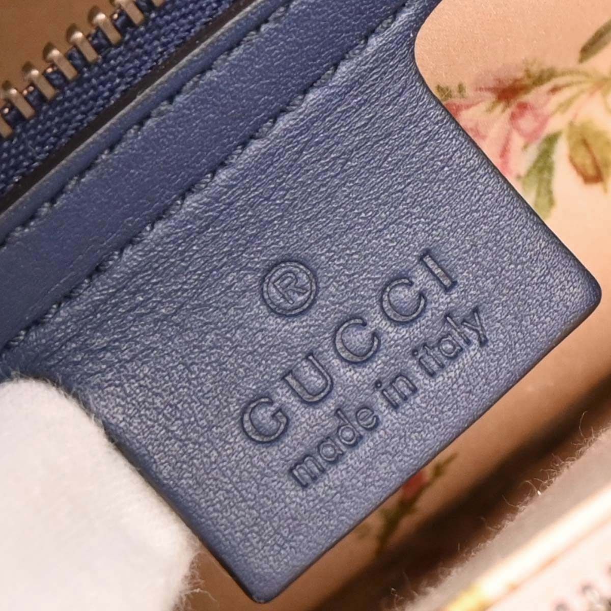 Gucci Gucci Pearly GG Marmont Tote Matelasse Denim Size ONE SIZE - 4 Thumbnail