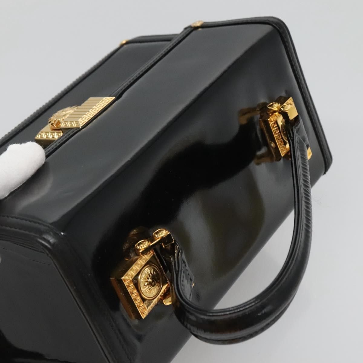 Versace Versace Vintage Box Handle Bag Patent Size ONE SIZE - 20 Thumbnail