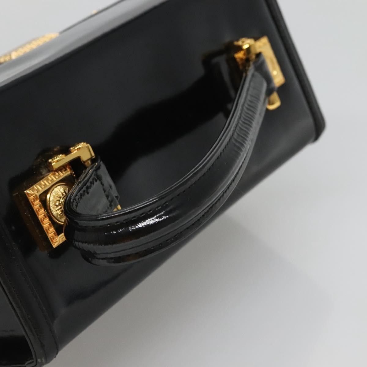 Versace Versace Vintage Box Handle Bag Patent Size ONE SIZE - 7 Thumbnail