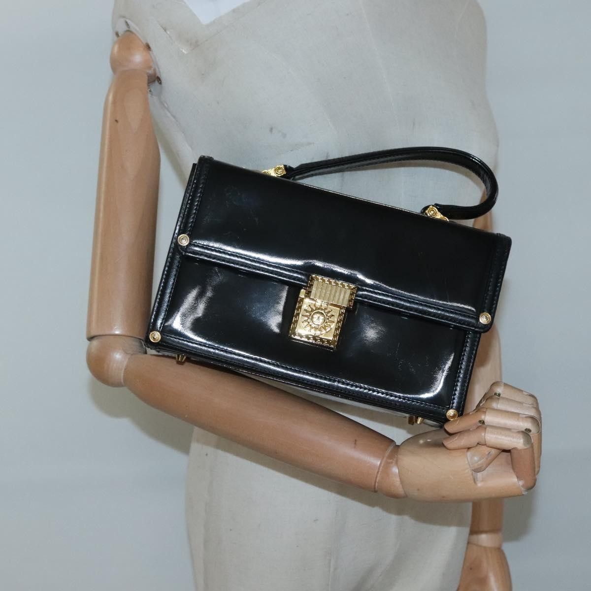 Versace Versace Vintage Box Handle Bag Patent Size ONE SIZE - 14 Thumbnail