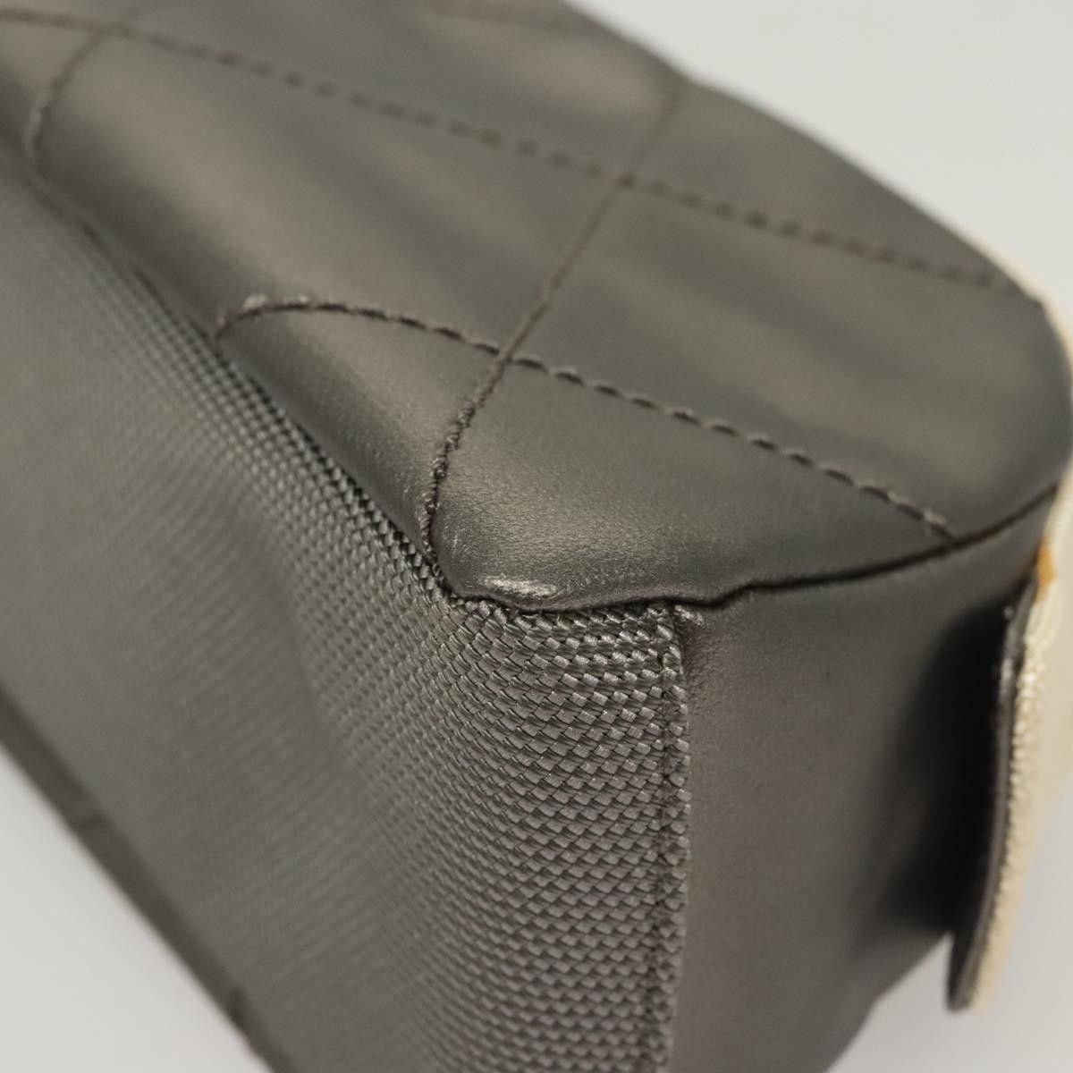Chanel Chanel Biarritz Cosmetic Pouch Quilted Coated Canvas Size ONE SIZE - 9 Thumbnail