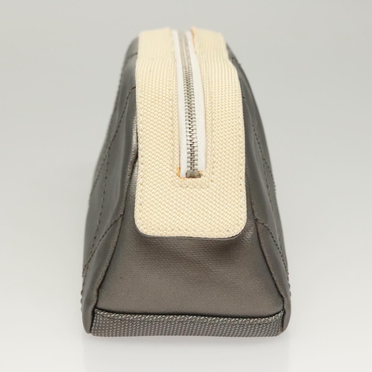 Chanel Chanel Biarritz Cosmetic Pouch Quilted Coated Canvas Size ONE SIZE - 3 Thumbnail