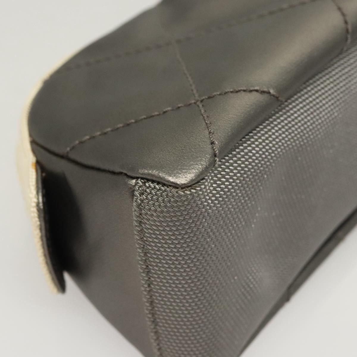 Chanel Chanel Biarritz Cosmetic Pouch Quilted Coated Canvas Size ONE SIZE - 10 Thumbnail