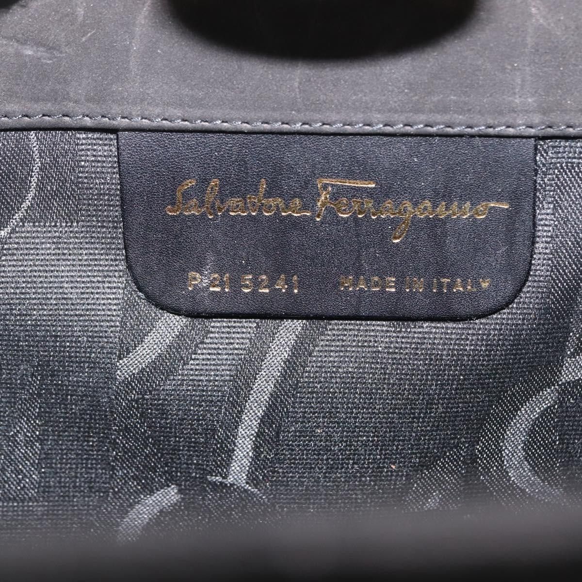 Salvatore Ferragamo Salvatore Ferragamo Vintage Gancini Chain Suede Size ONE SIZE - 6 Thumbnail