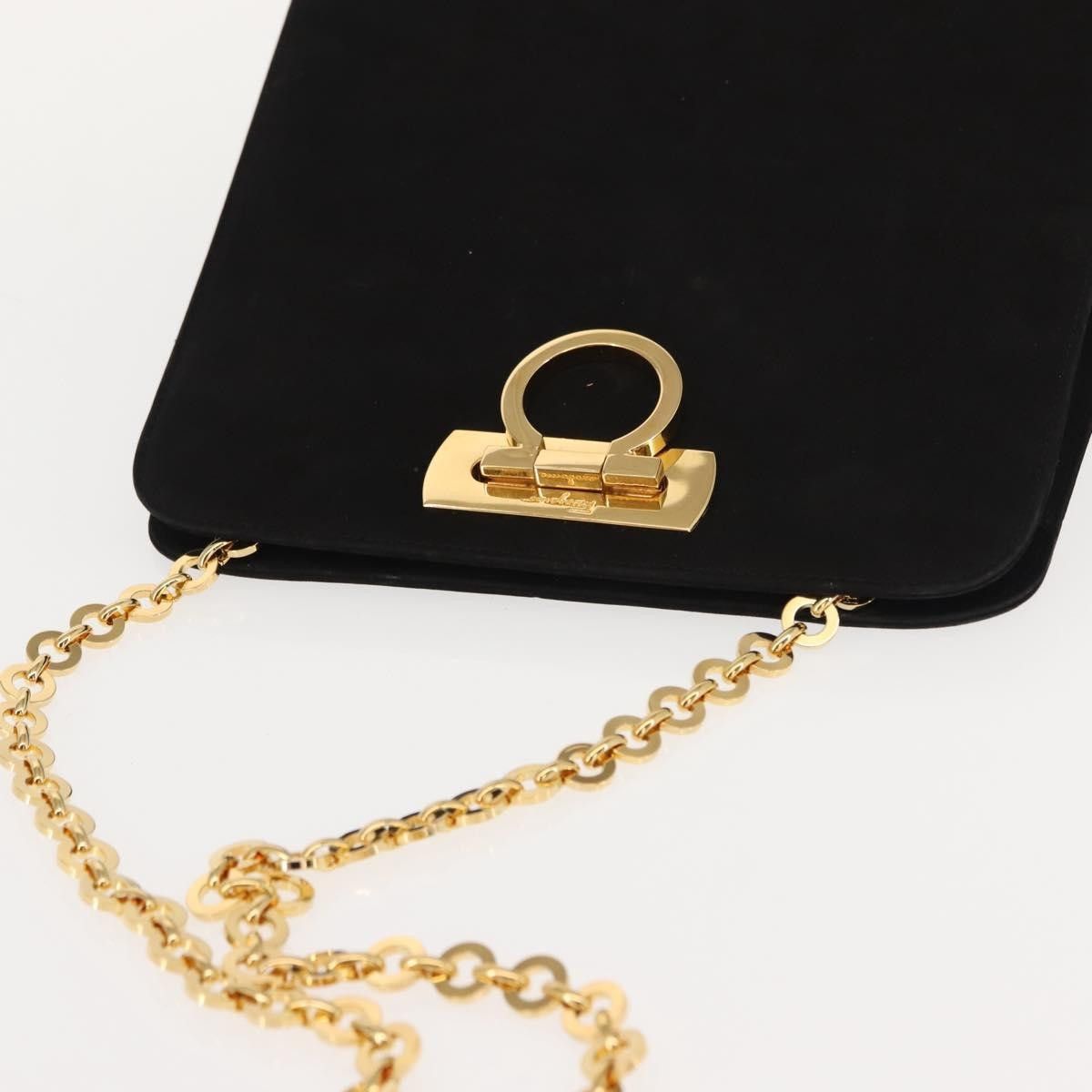 Salvatore Ferragamo Salvatore Ferragamo Vintage Gancini Chain Suede Size ONE SIZE - 15 Thumbnail