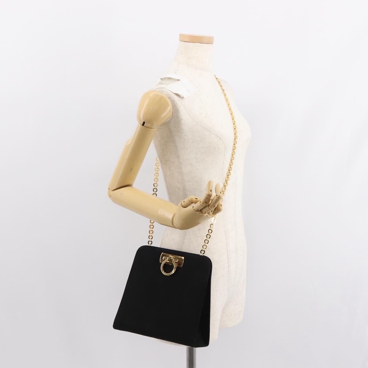 Salvatore Ferragamo Salvatore Ferragamo Vintage Gancini Chain Suede Size ONE SIZE - 13 Thumbnail