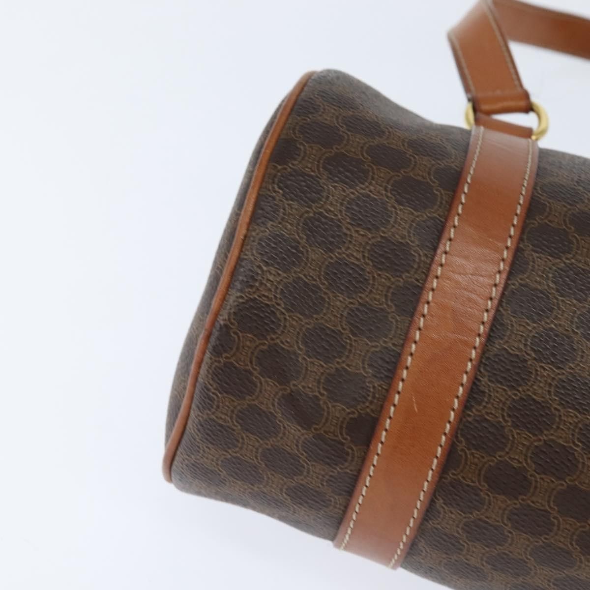Celine Celine Vintage Macadam Shoulder Bag Canvas and Leather Size ONE SIZE - 9 Thumbnail